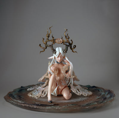 LING - The Deer Lady (Version 2) Statue