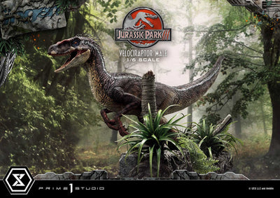 Jurassic World III - Velociraptor Male (Regular Version) 1/6 Scale Statue