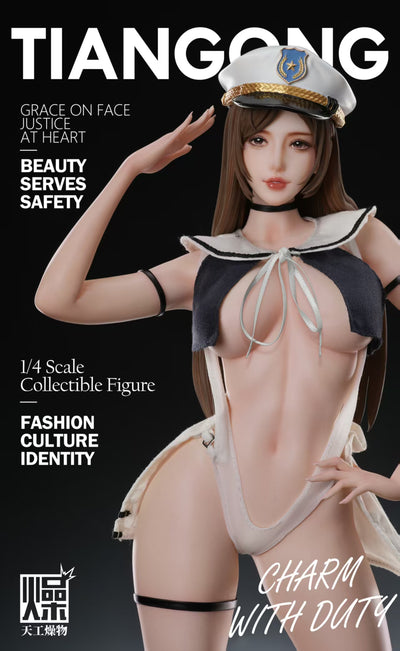 Policewoman 2.0 (DLC1) 1/4 Scale Statue