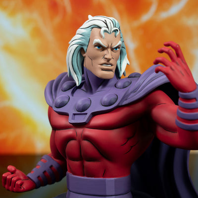 X-Men: The Animated Series - Magneto (Unhelmeted) 1/7 Scale Animated Mini Bust
