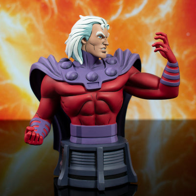 X-Men: The Animated Series - Magneto (Unhelmeted) 1/7 Scale Animated Mini Bust