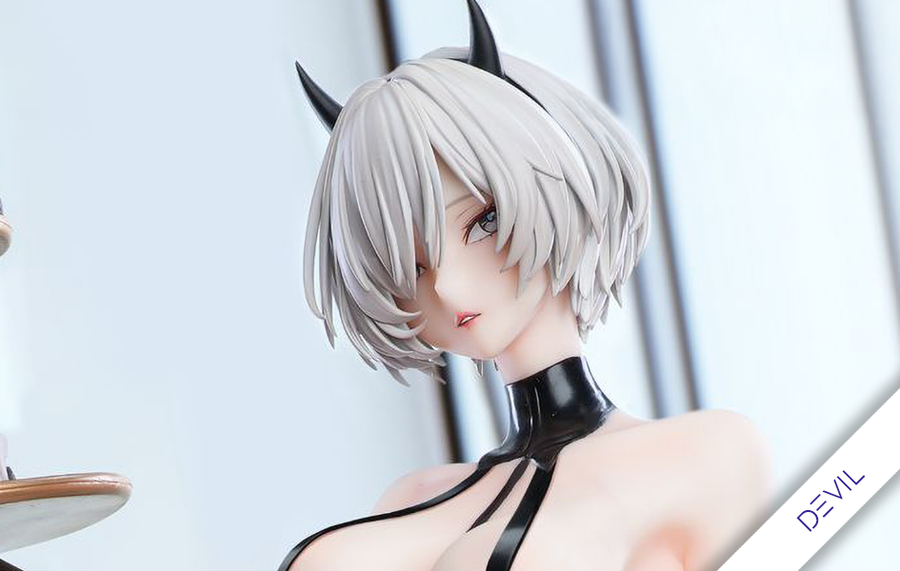 NieR: Automata - 2B (Ver. B Devil) 1/4 Scale Statue by Venus Mint Studio