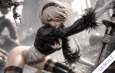 NieR:Automata - 2B Apocalyptic Warrior Maiden 1/6 Scale Statue