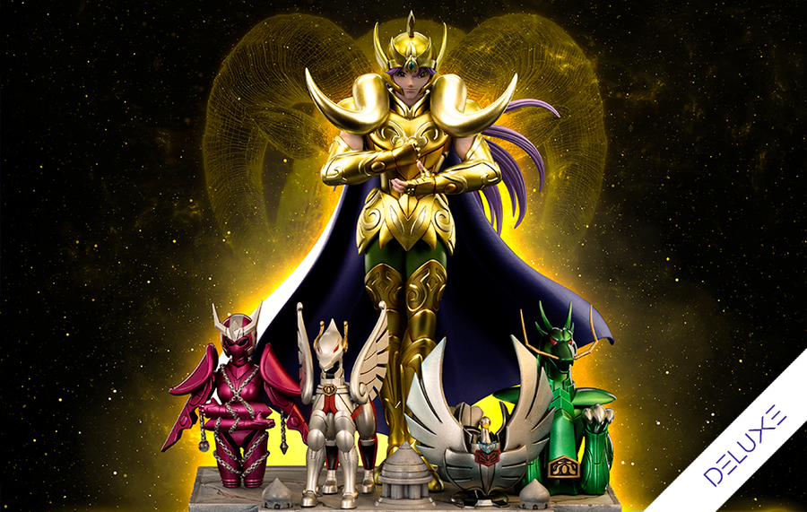 Saint Seiya - Aries Mü Deluxe Art Scale 1/10