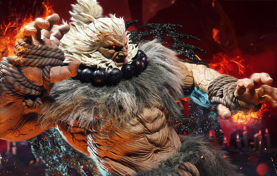 Street Fighter 6 - Akuma 1/4 Scale Statue