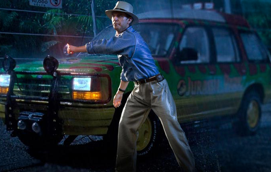 Jurassic Park - Alan Grant Art Scale 1/10