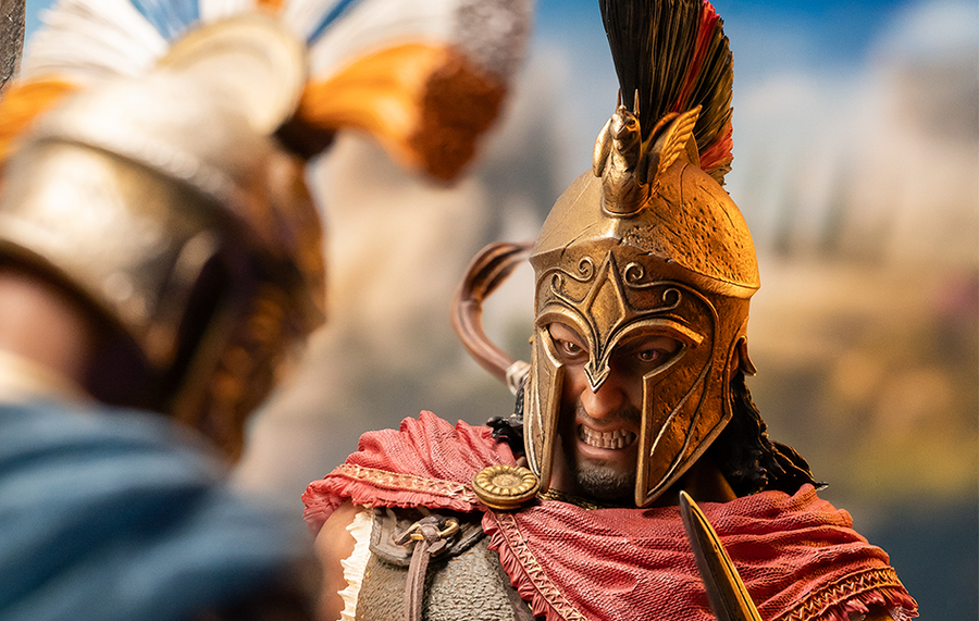 Assassin's Creed Odyssey - Spartan Kick Alexios 1/6 Scale Diorama