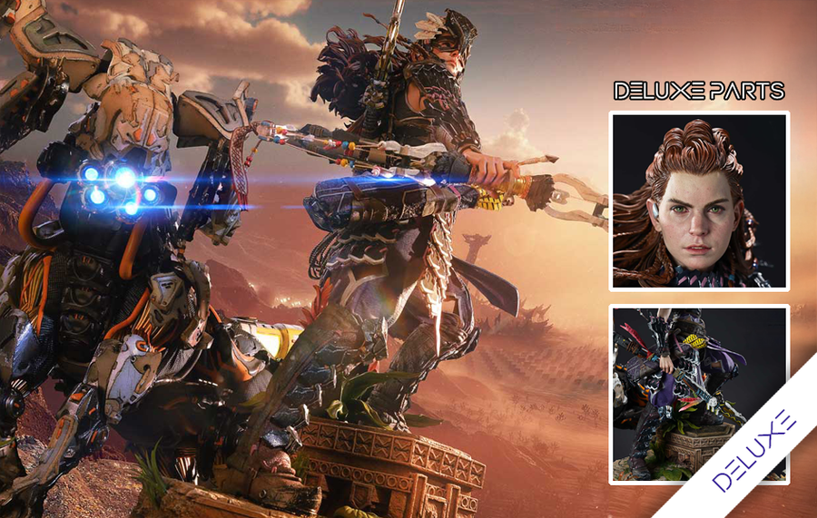 Horizon Forbidden West - Aloy (Carja Shadow Outfit - Deluxe) 1/3 Scale Statue