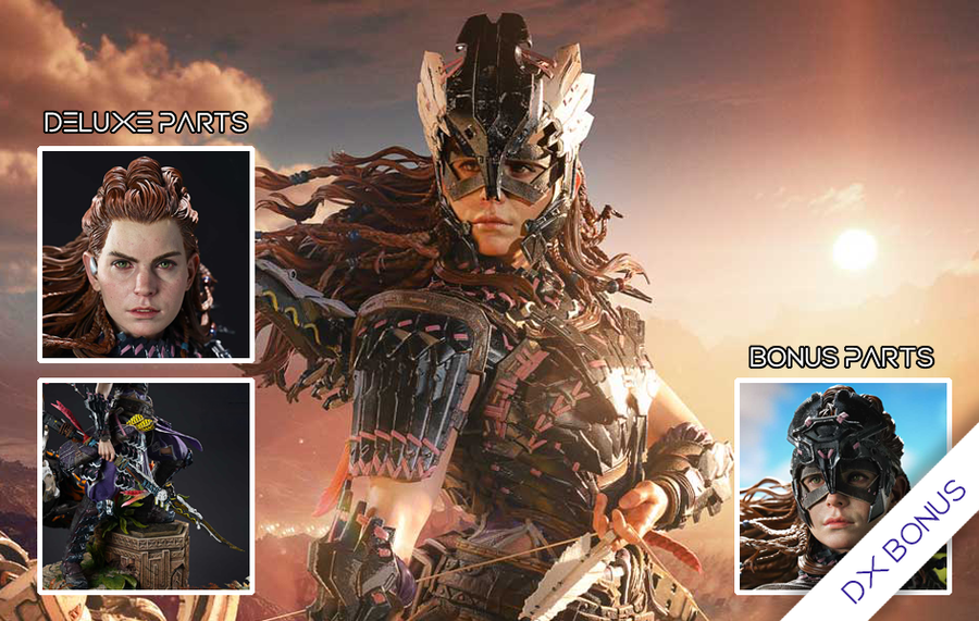 Horizon Forbidden West - Aloy (Carja Shadow Outfit - Deluxe Bonus) 1/3 Scale Statue