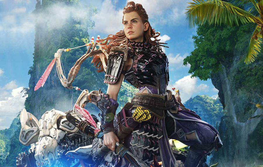 Horizon Forbidden West - Aloy Carja - Shadow Outfit 1/3 Scale Statue
