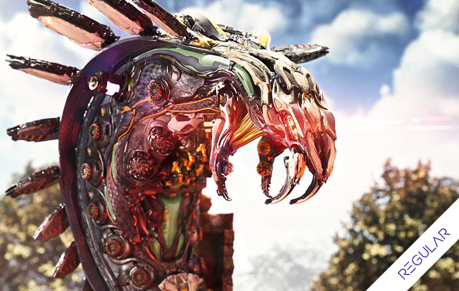 Horizon Forbidden West - Aloy vs. the Slitherfang (Regular) Diorama