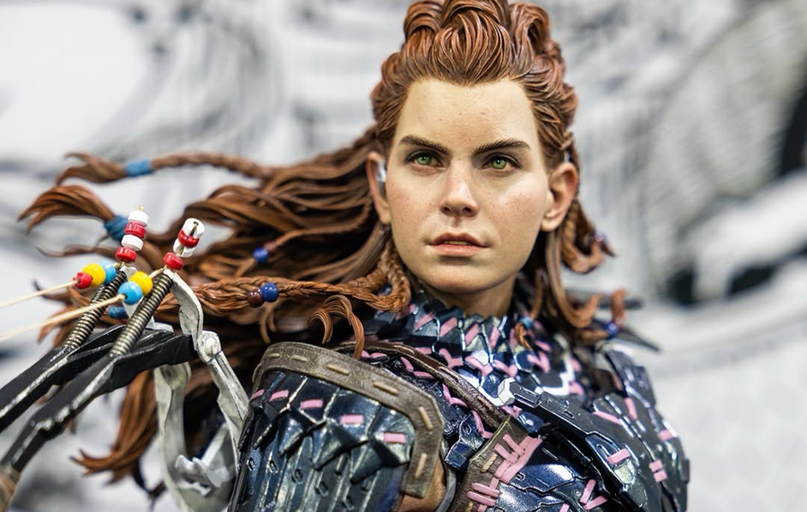 Horizon Forbidden West - Aloy Carja - Shadow Outfit 1/3 Scale Statue
