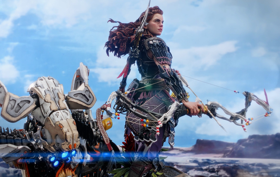 Horizon Forbidden West - Aloy Carja - Shadow Outfit 1/3 Scale Statue