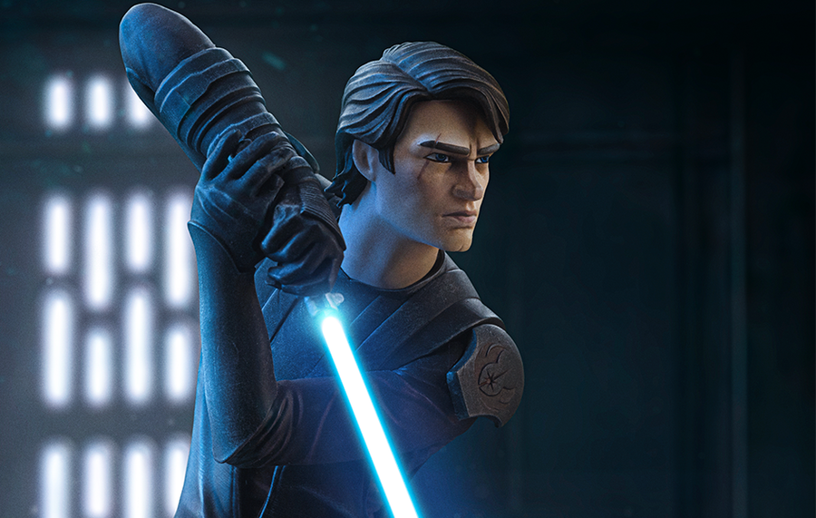 Star Wars: The Clone Wars - Anakin Skywalker Art Scale 1/10
