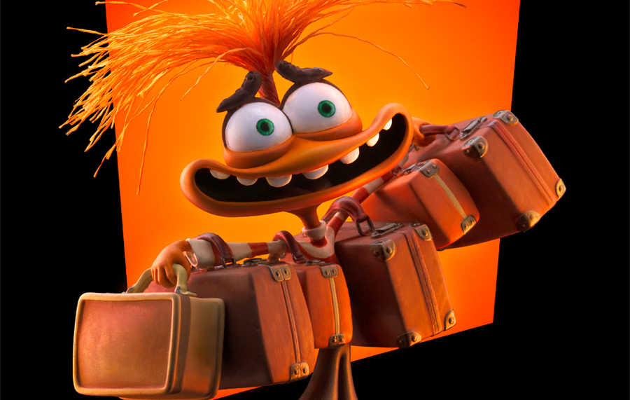 Inside Out 2 - Anxiety Art Scale 1/10