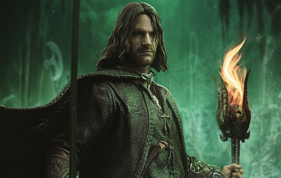 LOTR - Aragorn Unleashed Art Scale 1/10