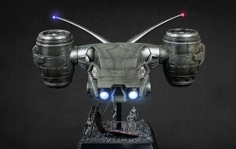 Terminator 2 - Aerial Hunter Killer Maquette
