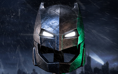 Batman v Superman (2016) - Armored Batman Helmet Life-Size Replica