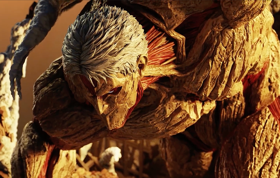 Attack on Titan - Armored Titan Statue