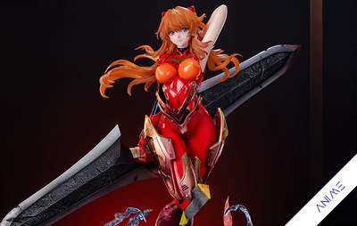 Asuka Shikinami (Anime Head) 1/4 Scale Statue by Polar Bear Studio