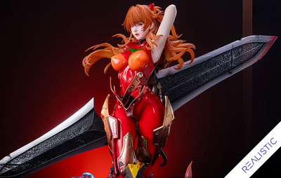Asuka Shikinami (Realistic Head) 1/4 Scale Statue by Polar Bear Studio