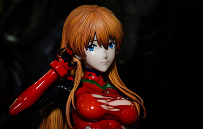 Rebuild of Evangelion - Asuka Shikinami Langley Damaged Plugsuit 1/2 Scale Statue