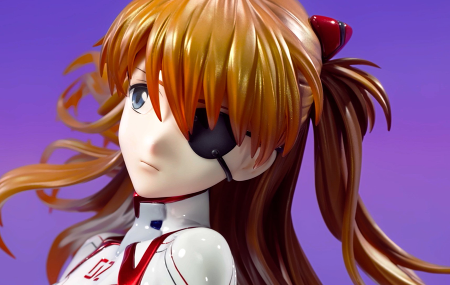 Evangelion: 3.0 + 1.0 Thrice Upon a Time - Asuka Shikinami Langly 1/4 Scale Statue