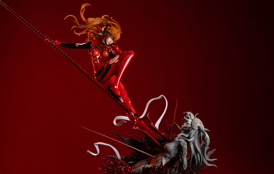 Neon Genesis Evangelion - Soryu Asuka Langley Heart of Stone 1/4 Scale Statue by Origin Studio
