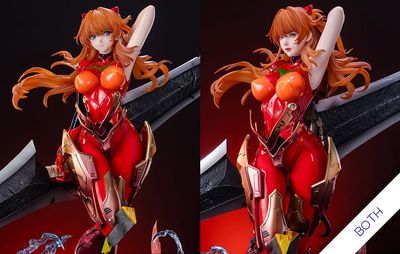 Asuka Shikinami (Realistic & Anime Headsculpts) 1/4 Scale Statue by Polar Bear Studio