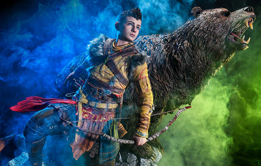 God of War: Ragnarok - Atreus 1/3 Scale Statue