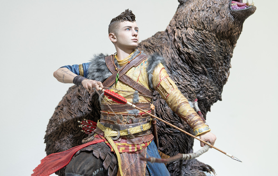 God of War: Ragnarok - Atreus 1/3 Scale Statue