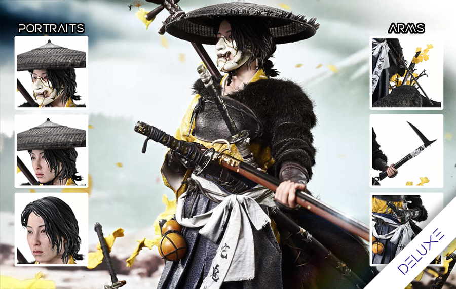 Ghost of Yotei - Atsu (Deluxe) 1/4 Scale Statue