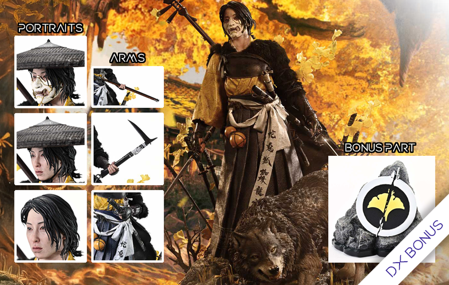 Ghost of Yotei - Atsu (Deluxe Bonus) 1/4 Scale Statue