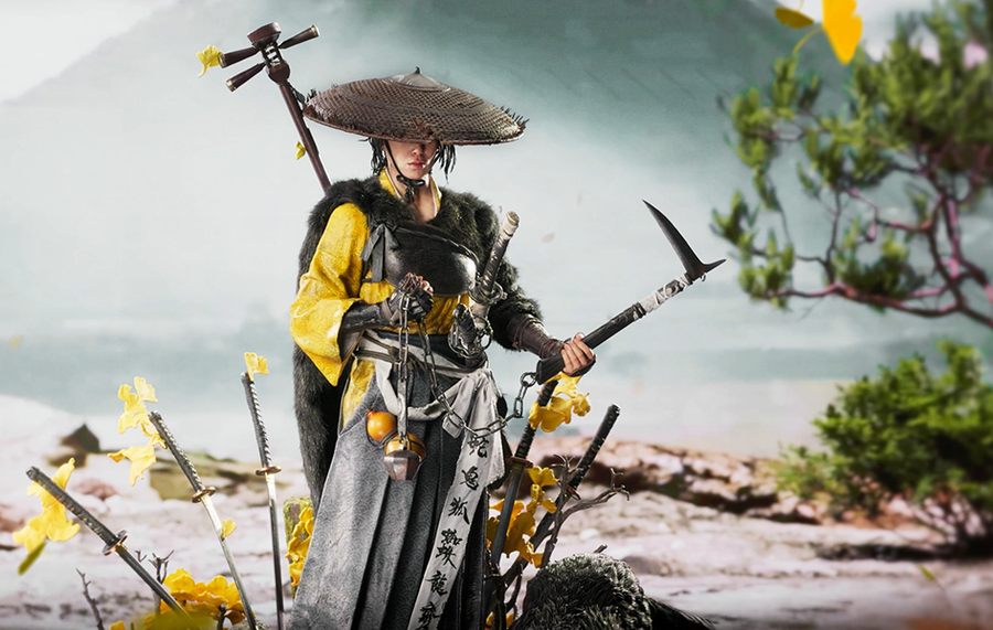 Ghost of Yotei - Atsu 1/4 Scale Statue