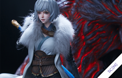 Ling Cage Incarnation - Bai Yuekui and Marc (Scene Version) 1/6 Scale Statue