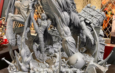 Ling Cage Incarnation - Bai Yuekui Diorama
