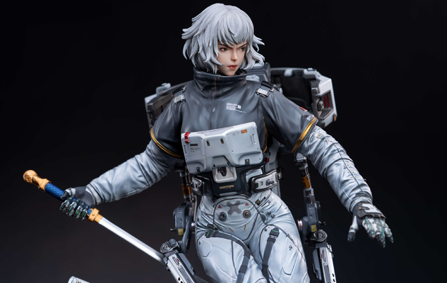 Ling Cage - Bai Yuekui (Swallow Spacecraft Exterior Combat Suit) 1/4 Scale Statue