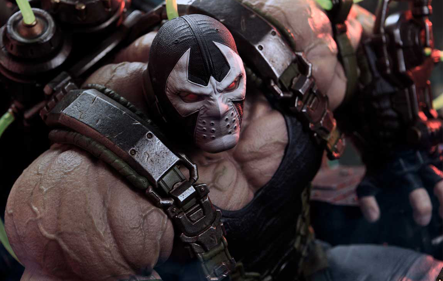 City of Bane - Bane on Throne (Deluxe) 1/4 Scale Statue