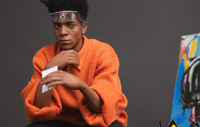 Jean-Michel Basquiat 1/3 Scale Statue