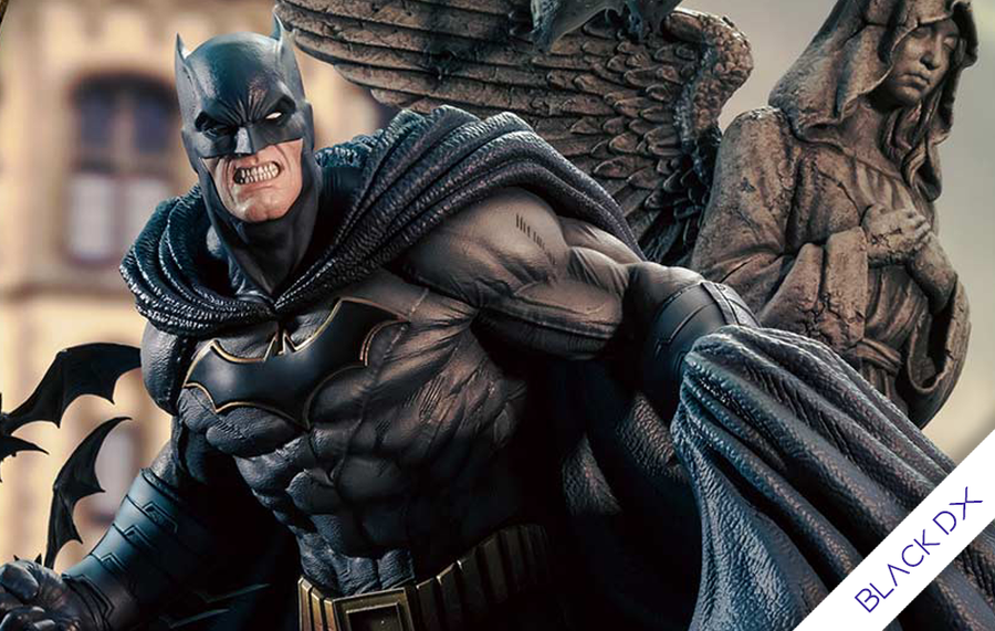 Batman Rebirth Edition (Black Deluxe) 1/4 Scale Statue