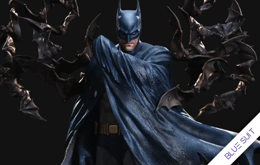 Batman Birth of Justice (Blue Suit) Statue