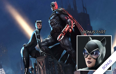 Batman & Catwoman (Bonus) 1/4 Scale Statue