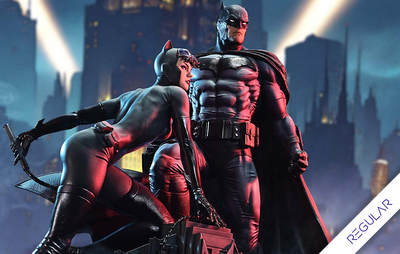 Batman & Catwoman (Regular) 1/4 Scale Statue