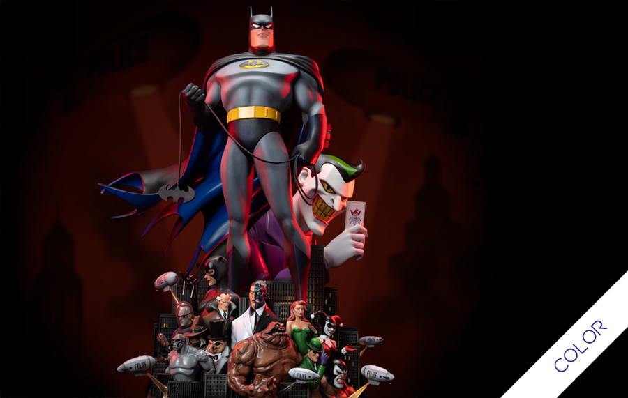 Batman: The Animated Series Prestige Series (Color Ver.) 1/3 Scale Statue