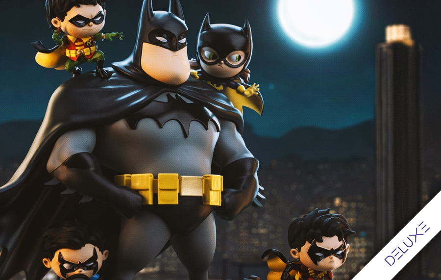 Animated Icons - Batman Family Deluxe Art Scale 1/10