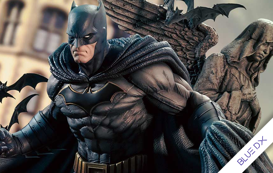 Batman Rebirth Edition (Blue Deluxe) 1/4 Scale Statue