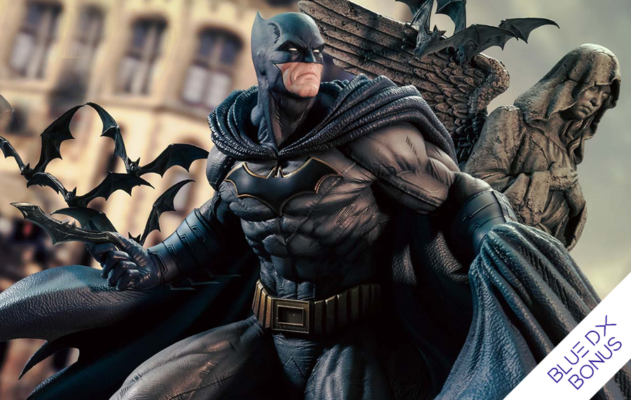 Batman Rebirth Edition (Blue Deluxe Bonus) 1/4 Scale Statue