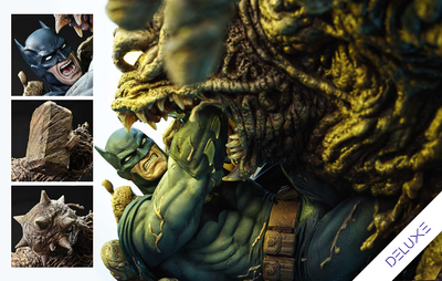 Batman vs. Clayface (Deluxe) 1/4 Scale Statue