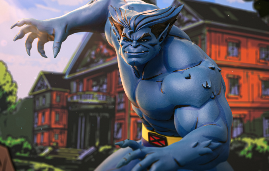 フィギュア X-Men ビースト Iron Studios Official