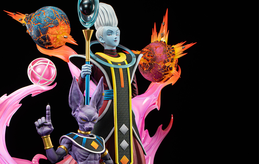 Dragon Ball Super - Beerus & Whis 1/4 Scale Statue